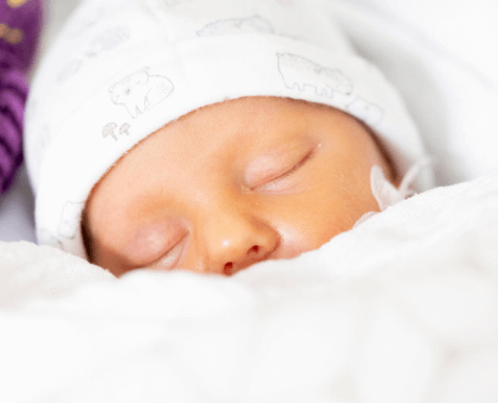 Neonatologie 3 schlafendes Baby
